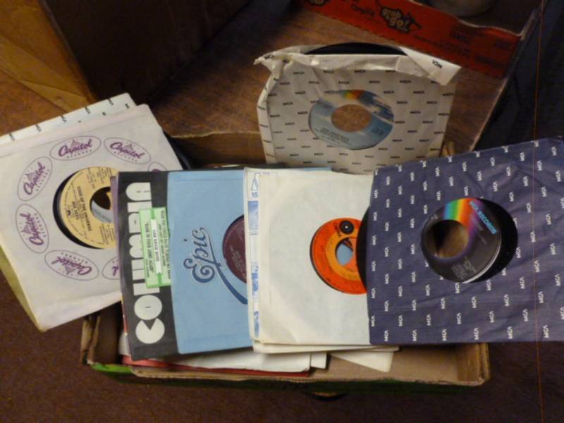 lot 227 image: Collectible 45s Records