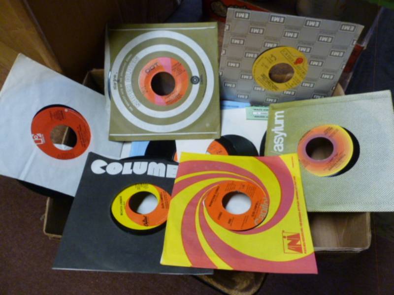 lot 228 image: Collectible 45s Records