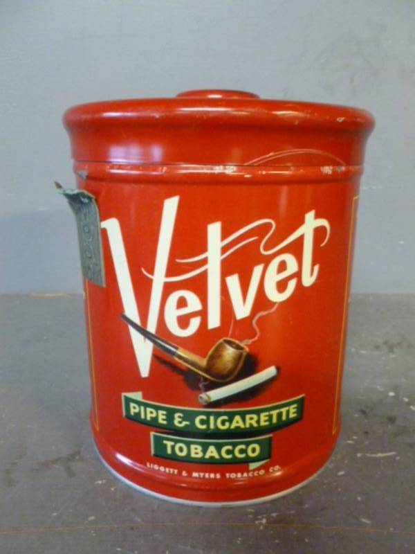lot 233 image: Vintage Tobacco Can