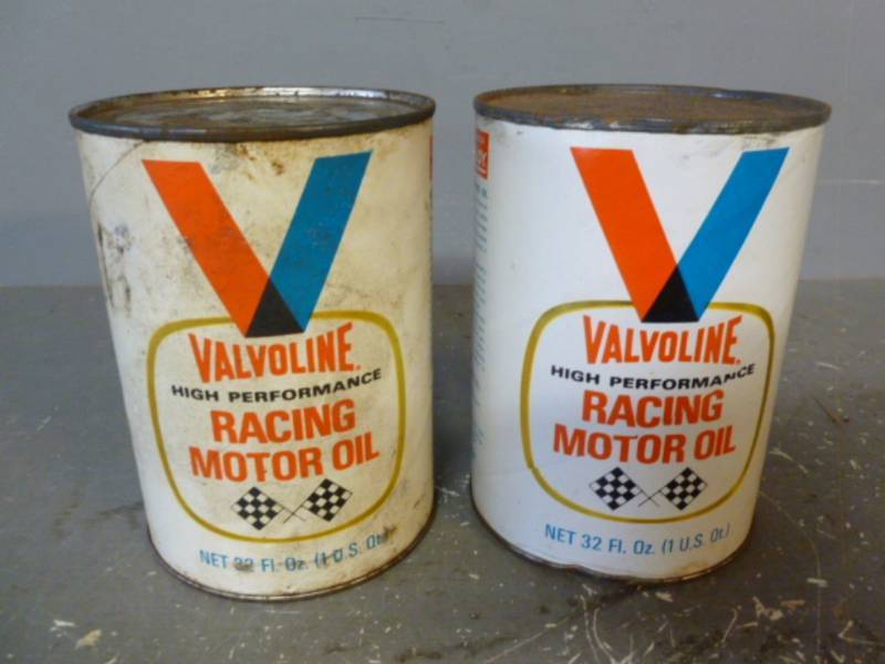 lot 244 image: Vintage Oil Cans