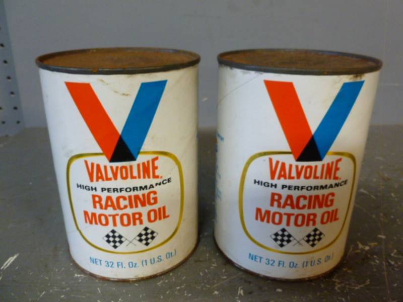 lot 245 image: Vintage Oil Cans