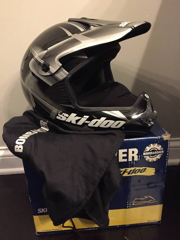 lot 534 image: NIB Bombardier Ski-Doo Helmet M