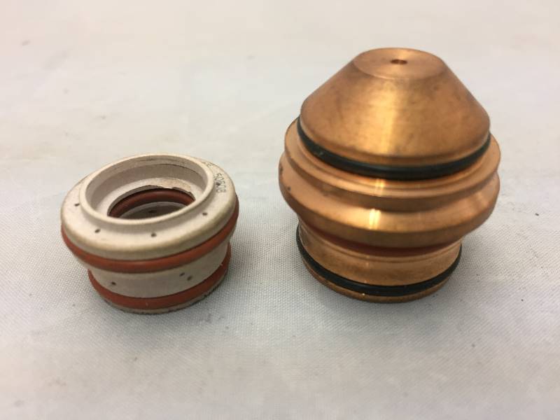 lot 484 image: 220405 Swl Rng & 220343 Nozzle Hypertherm