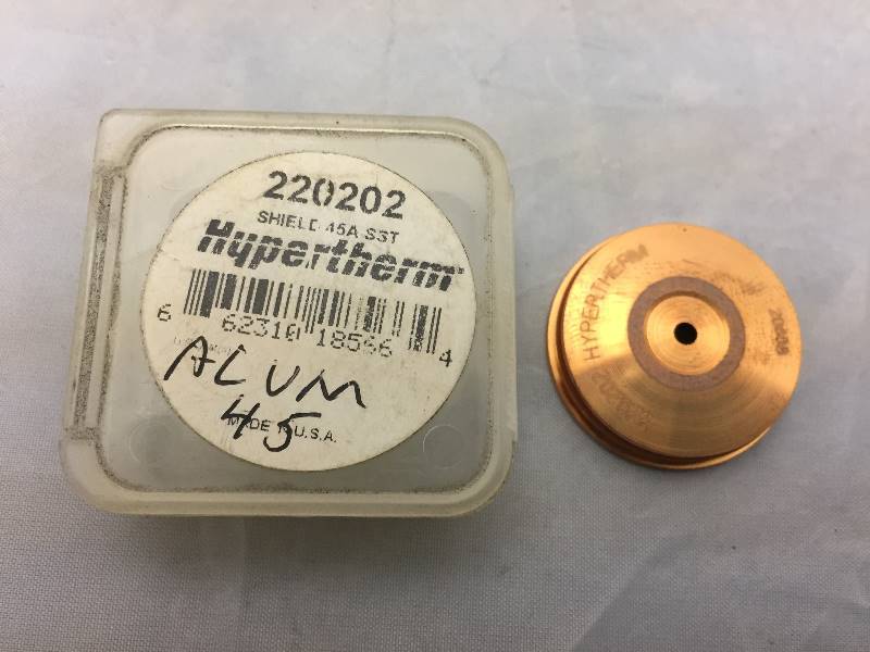 lot 487 image: Hypertherm #220202 Sheild 45A S37