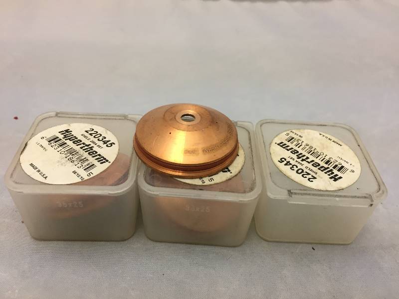 lot 498 image: Qty 3 #220345 Hypertherm Shield