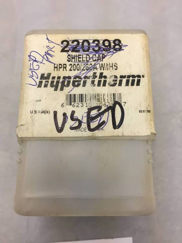 lot 499 image: #220398 Hypertherm Shield Cap (used)
