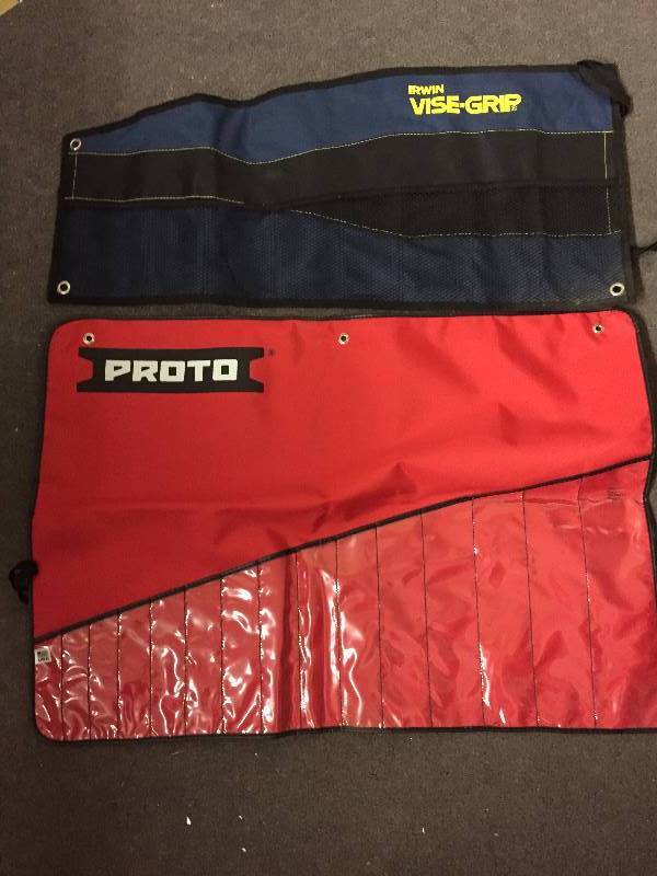 lot 398 image: Canvas Tool Bags - PROTO & IRWIN Vise-Grip
