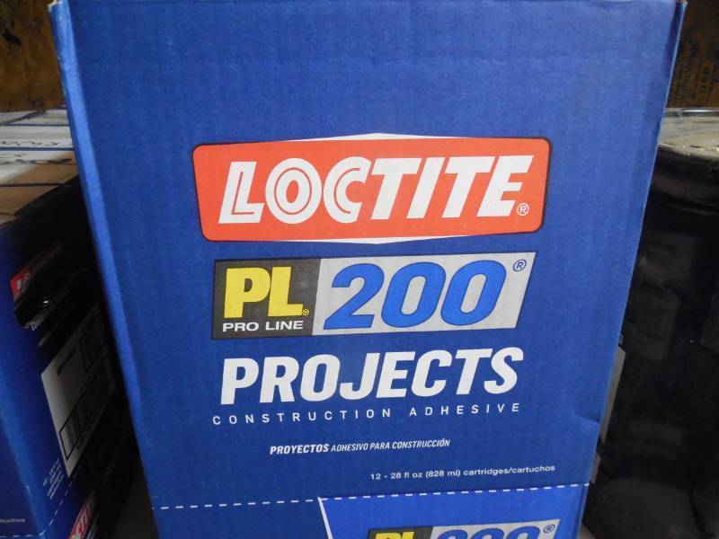 lot 291 image: (12) LOCKTITE PL 200 ADHESIVE 28 OZ TUBE