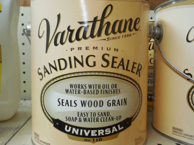 lot 274 image: (2) VARITHANE SANDING SEALER GALLONS