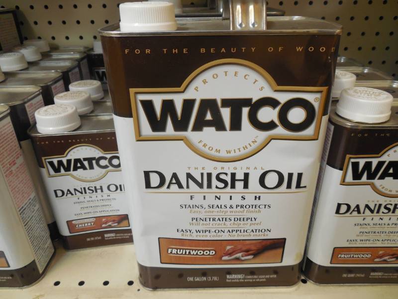lot 303 image: (1) GALLON OF WATCO STAIN - FRUIT WOOD