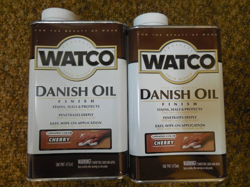 lot 304 image: (2) PINTS OF WATCO STAIN - CHERRY