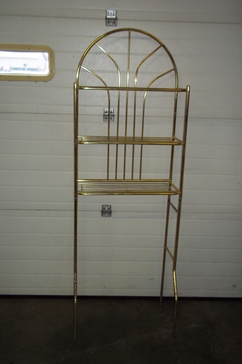 lot 13 image: Metal Bathroom Shelf