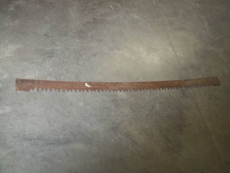 lot 23 image: Vintage Hand Saw Blade 60 Long