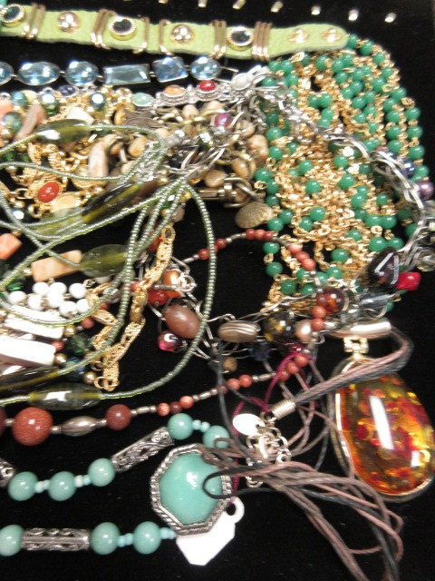 GREAT COLLECTION OF BETTER COSTUME JEWELRY