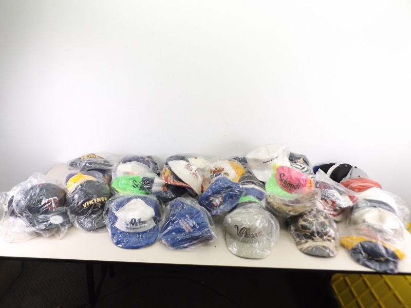 lot 35 image: HUGE Lot of Collectible Trucker Hats, and Sports Hats