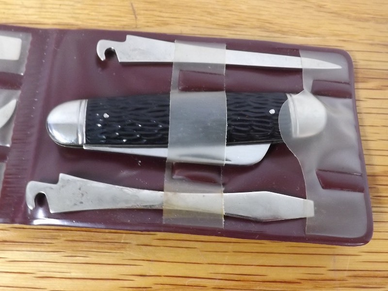 lot 20 image: RARE Imperial Multi Tool Pocket Knife 6 Tool Interchangeable Set Kit