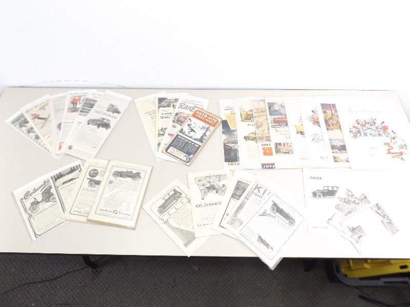 lot 8 image: Bagged and Boarded AntiqueVintage Automotive Magazine Ads