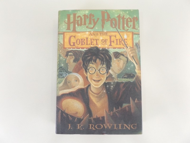 lot 86 image: First&nbspAmerican&nbspEdition Harry Potter and the Goblet of Fire Hard Cover Book