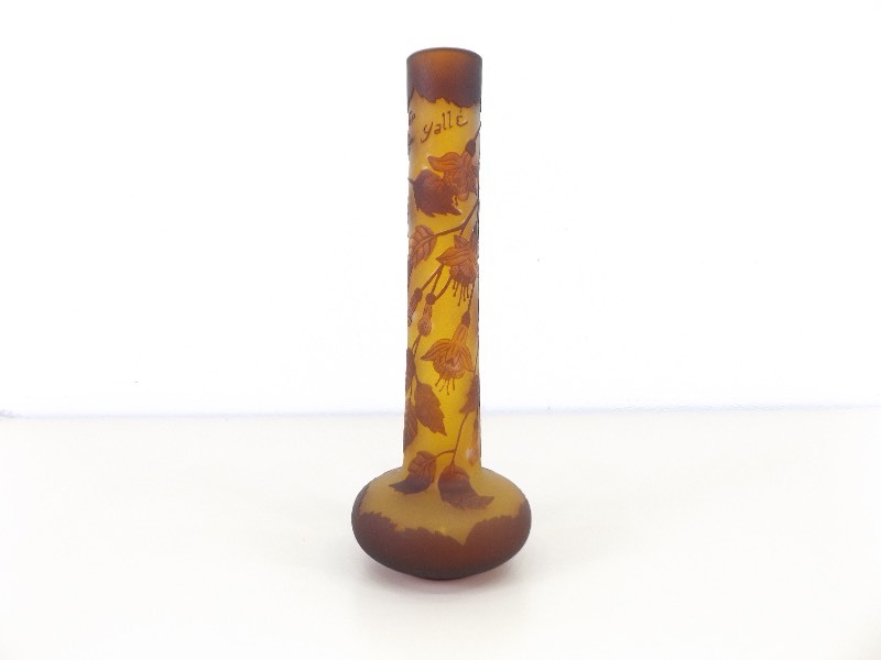lot 101 image: Signed Emile Gall Art Nouveau Vase