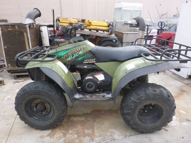 lot 1 image: 1996 Polaris Sportsman ATV