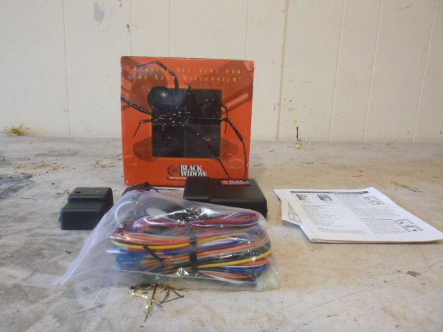 lot 85 image: Black Widow Vehicle Security System