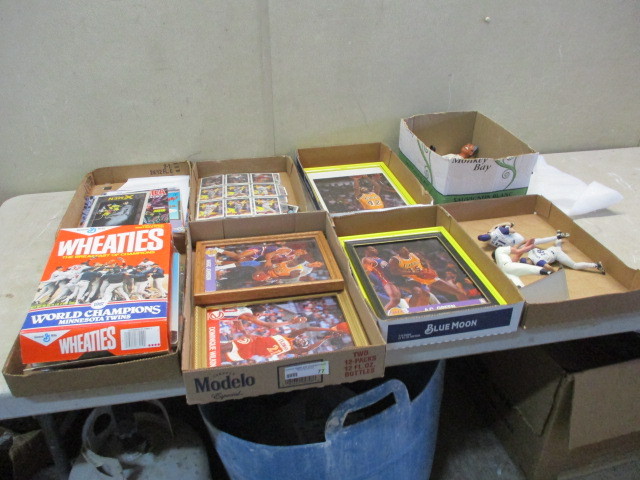 lot 8 image: Sports collectibles