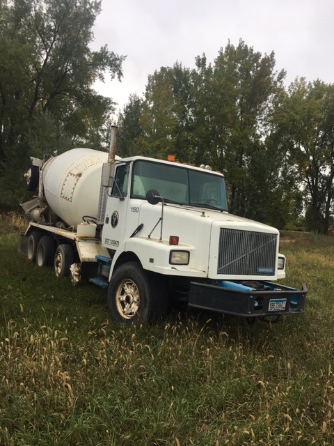 Volvo ready mix truck