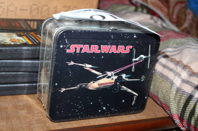 lot 101 image: 1977 Hallmark Star Wars Collectors Lunch Box