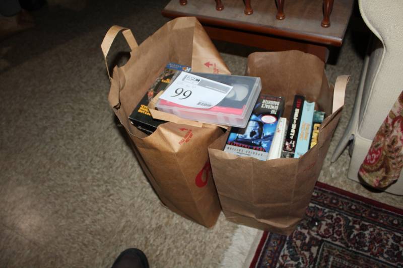 lot 99 image: VHS Tapes
