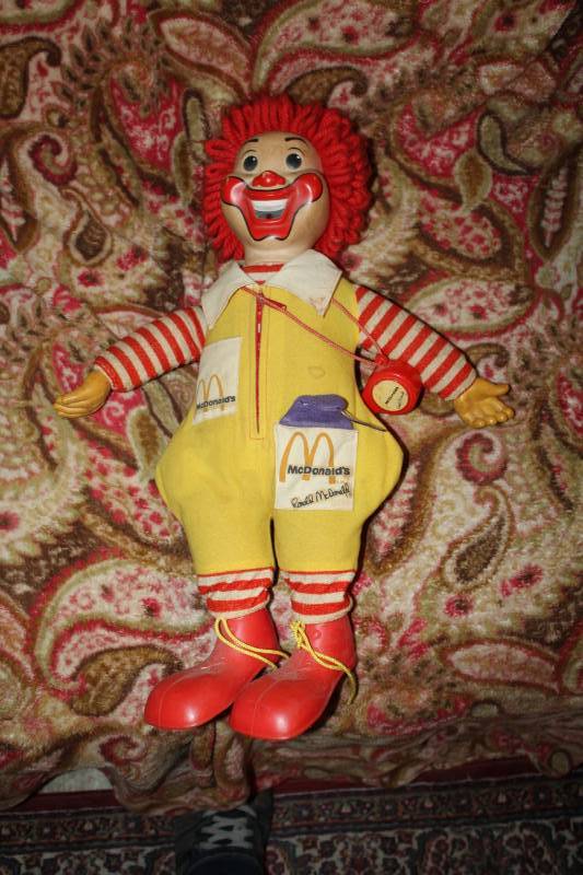 lot 107 image: Ronald McDonald Doll