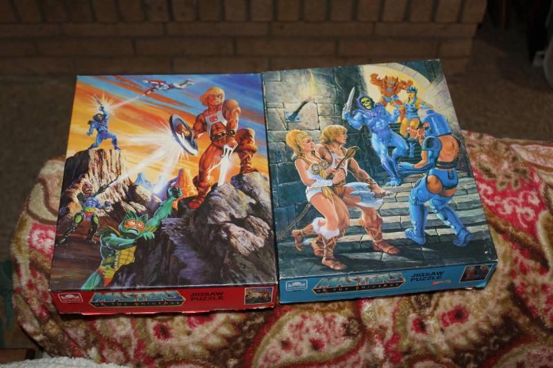 lot 105 image: Golden Masters of the Universe Jigsaw Puzzle