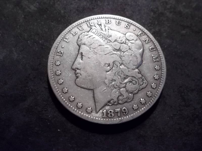 lot 2 image: 1879  CC Morgan Silver Dollar