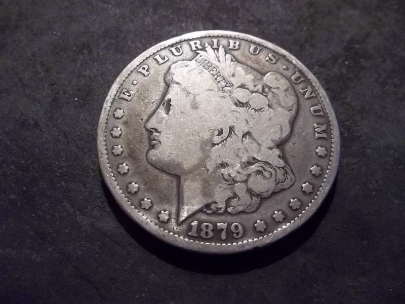 lot 3 image: 1879 S  Morgan Silver Dollar