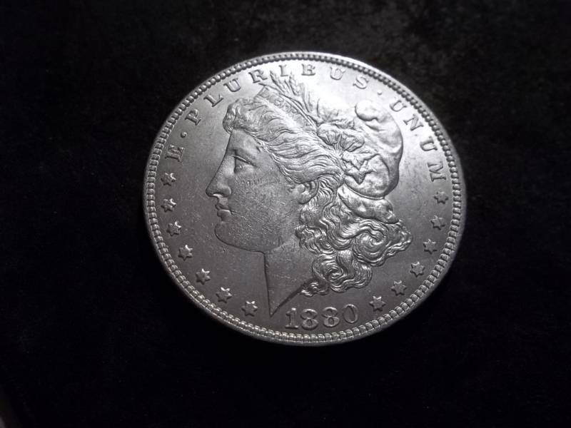 lot 4 image: 1880 Morgan Silver Dollar