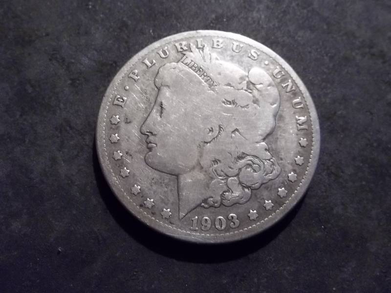 lot 16 image: 1903 S Morgan Silver Dollar