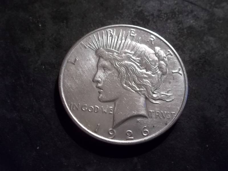 lot 32 image: 1926 D Silver Peace Dollar