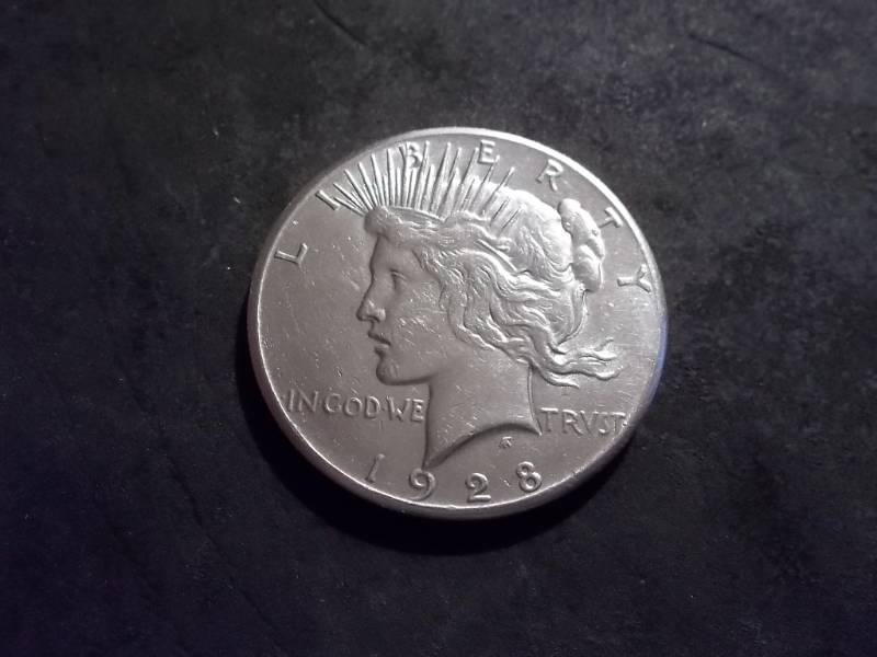 lot 37 image: 1928  Silver Peace Dollar
