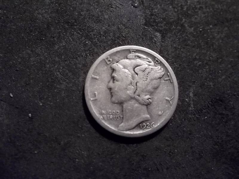 lot 61 image: 1926 S Mercury Dime
