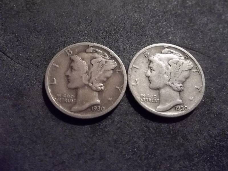 lot 65 image: 1930, 1930 S Mercury Dimes