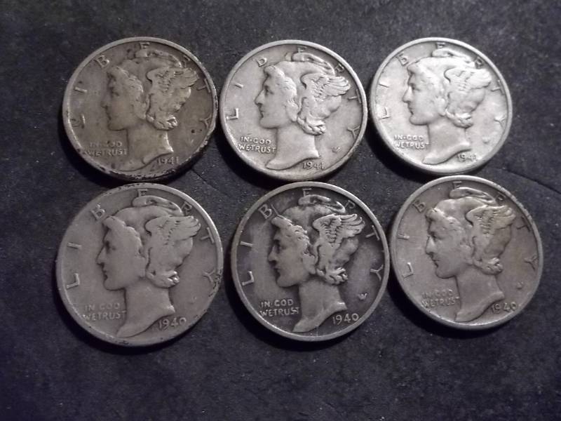 lot 70 image: 1940, D, S, 1941, D, S