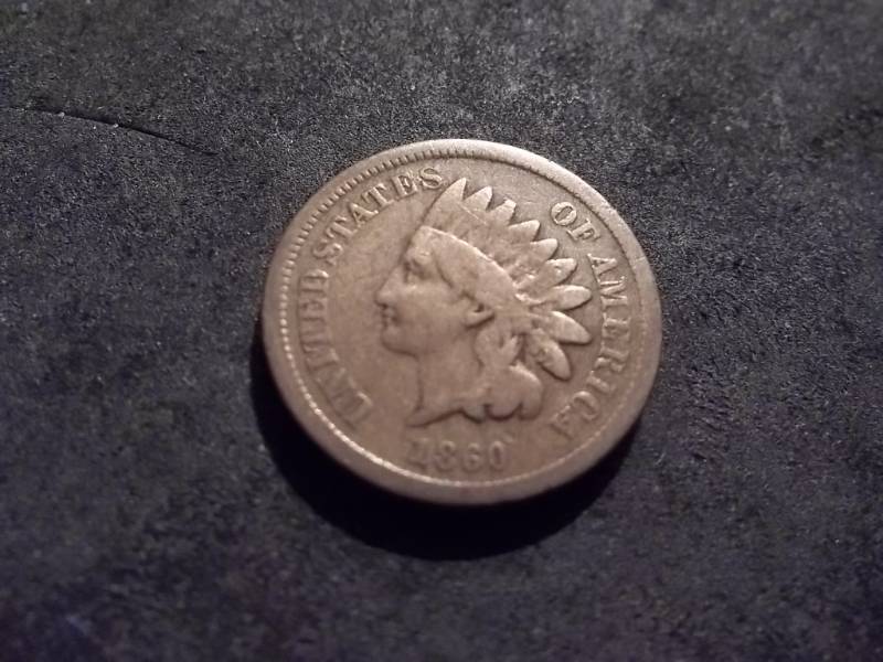 lot 78 image: 1860 Indian Head Cent