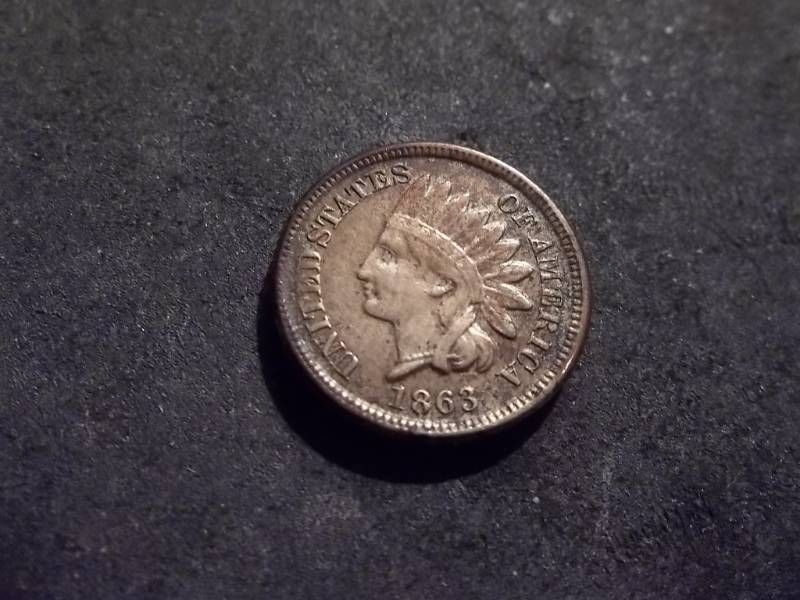 lot 81 image: 1863 Indian Head Cent