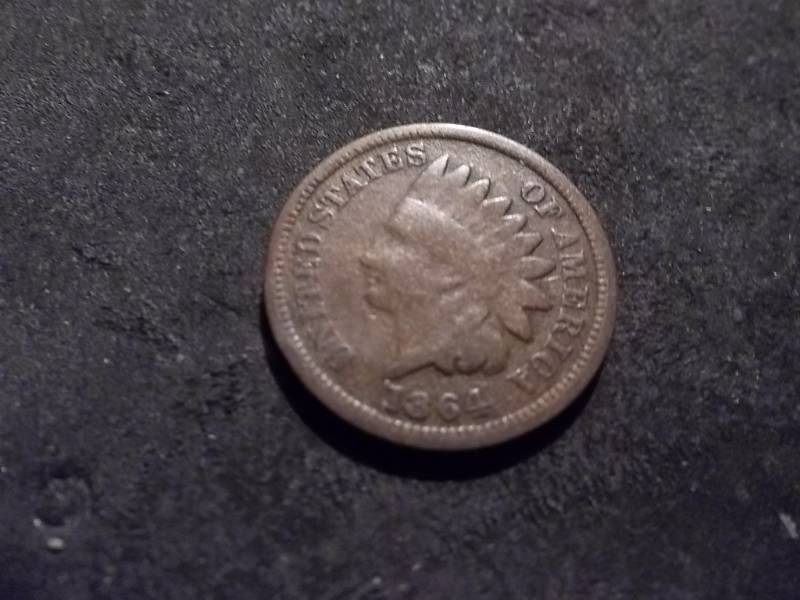 lot 83 image: 1864 Indian Head Cent
