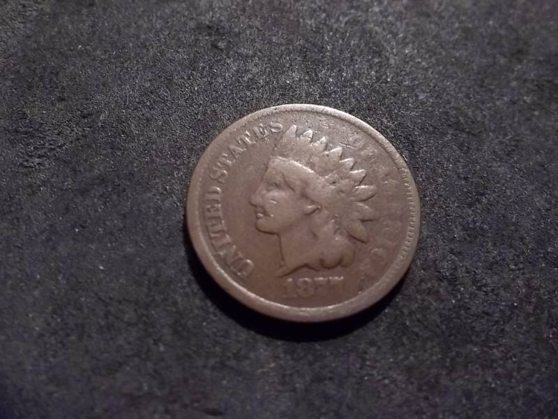 lot 96 image: 1877 Indian Head Cent