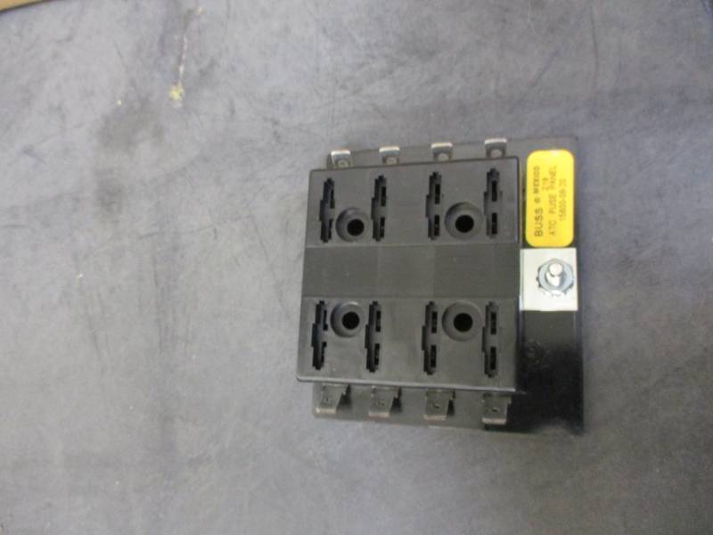 Bussman Fuse Panel