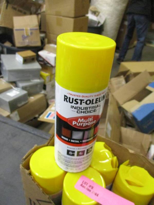 Safety Yellow Spray Paint
