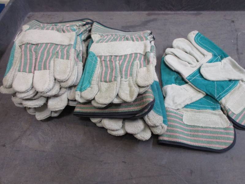 Double Palm leather gloves