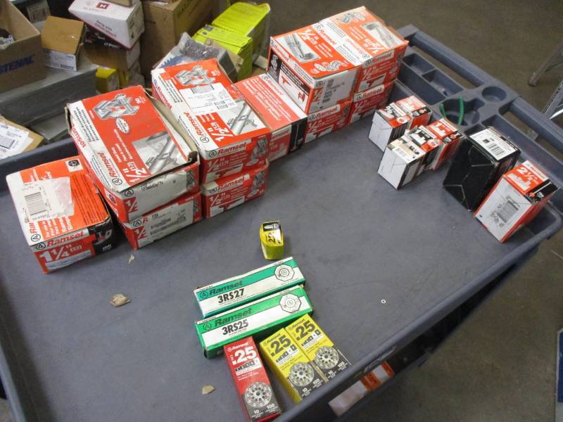 Assorted Ramset Fasteners