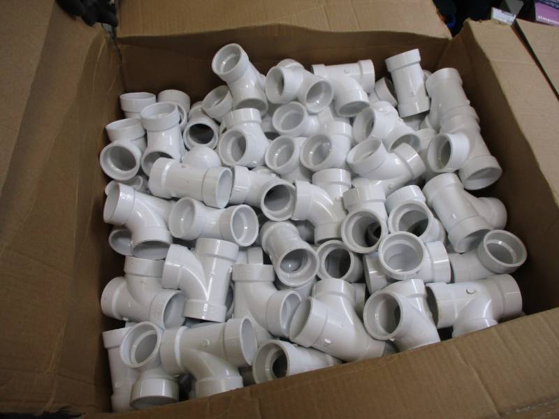 1 12 PVC sanitary tees