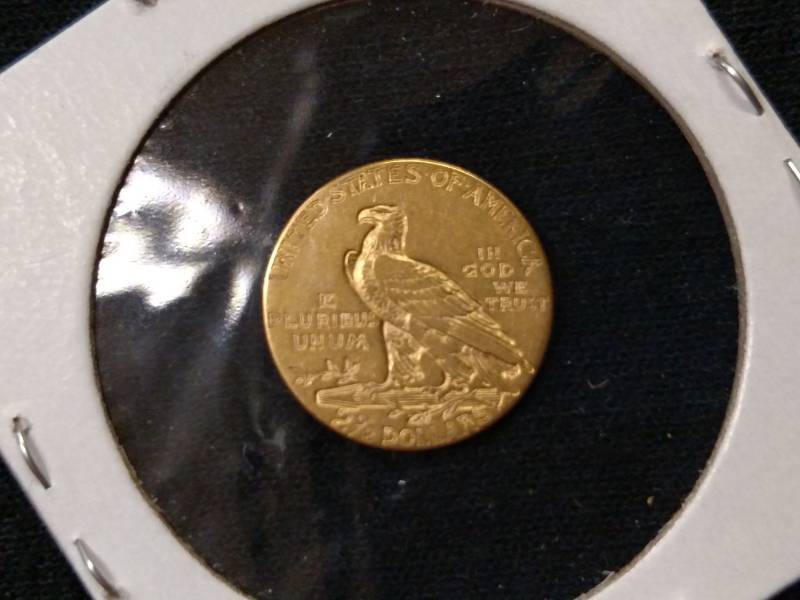 1927 $ 2.5 Indian Head Quarter Eagl...